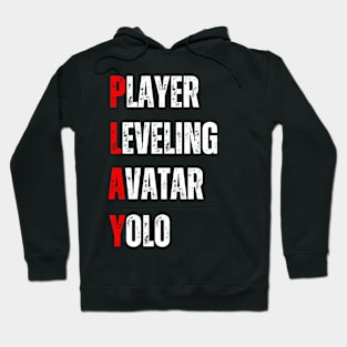 Play funny gaming acronym vintage Hoodie